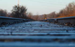 Frost on the Tracks