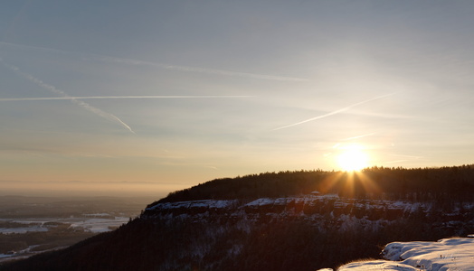Winter Sunrise on the Escarpment