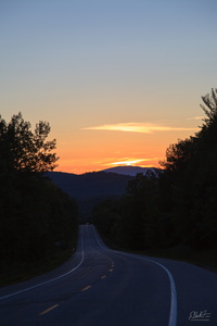 Sundown in the Adirondacks