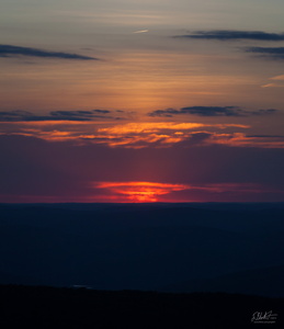 Sunset near Balsam Lake