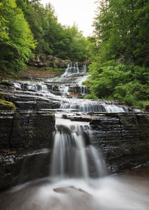 Renssalearville Falls at the Huyck Preserve