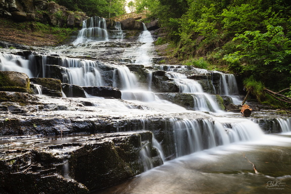 Renssalearville Falls at the Huyck Preserve