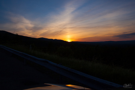 Sunset on Route 23