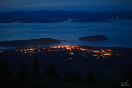 Bar Harbor at Dusk