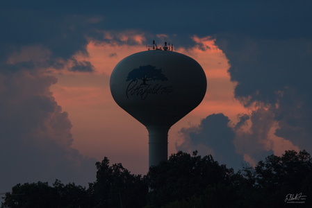 Sunset at Pittsfield Township
