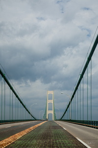 Crossing the Mackinac Bridge
