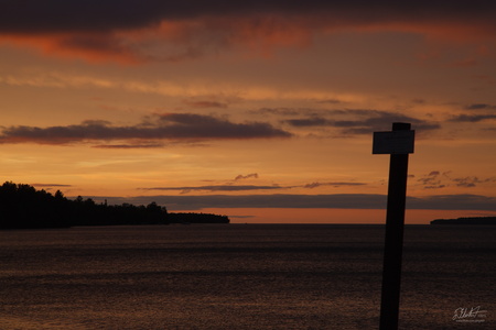 Sunset on Lake Superior