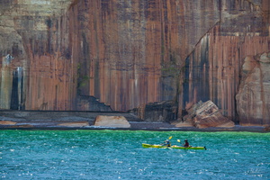 Kayaking the Painted Rocks
