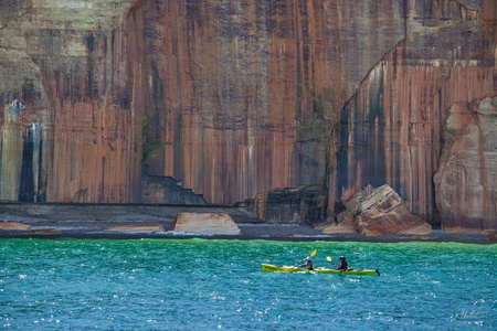 Kayaking the Painted Rocks