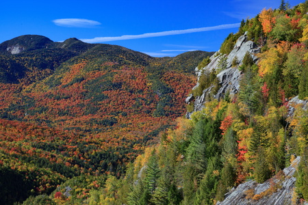 Keene Valley from Giant's ridge
