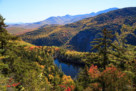 Overlooking Chapel Pond