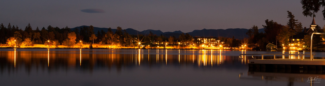 Dusk on Echo Lake