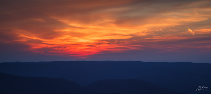 Sunset Along the Taconics