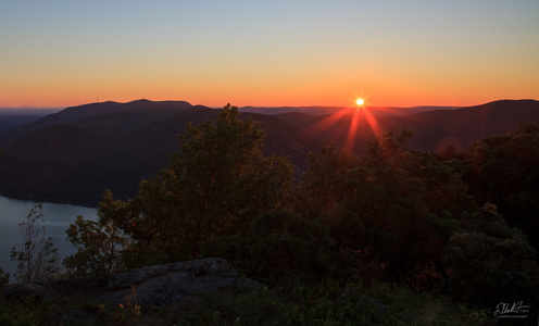 Sunrise O'er Storm King Mountain