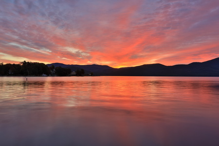 Sunrise on Lake George