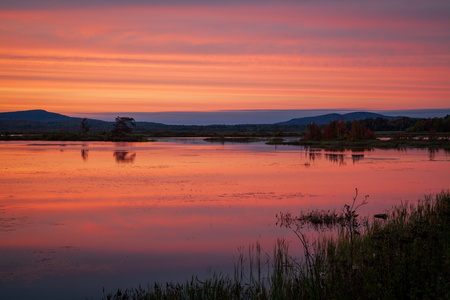 Sunset O'er Tupper Lake